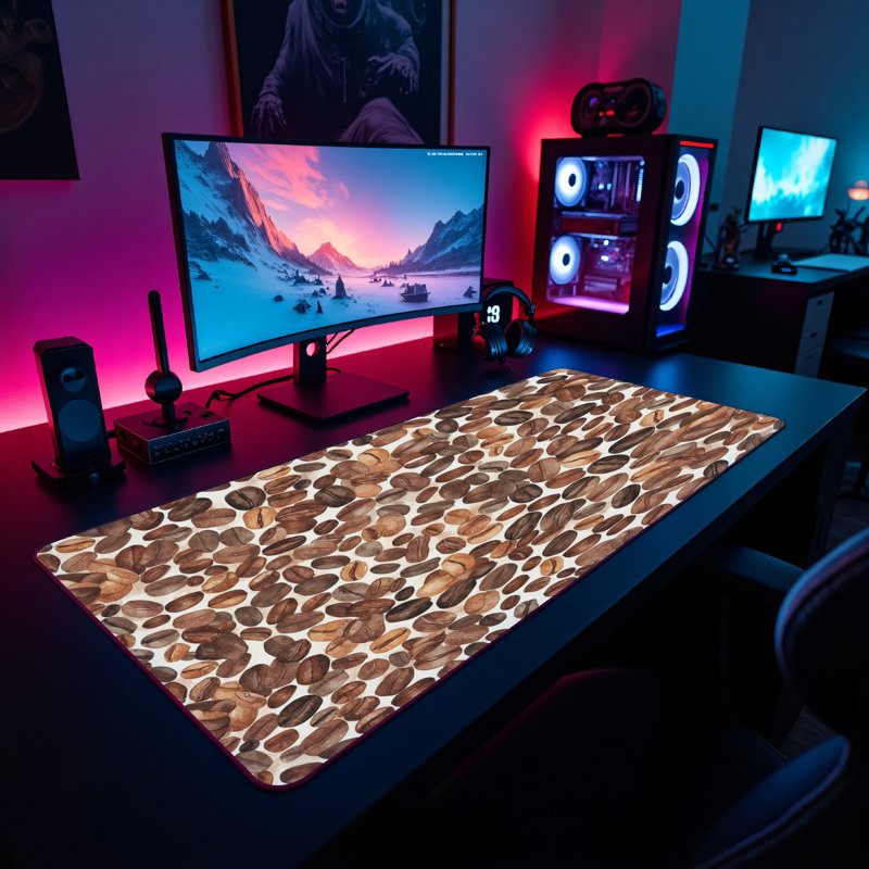 Polyester Desk Pad, 31.5x15.5
