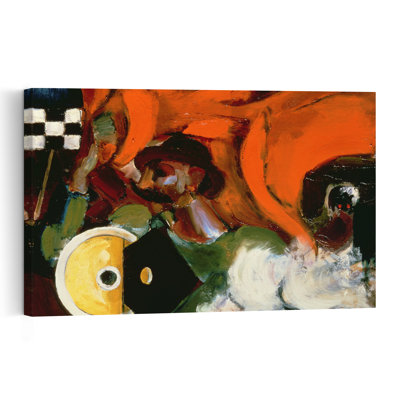 Signal, 1915 Estampe murale abstraite contemporaine représentant un cheval