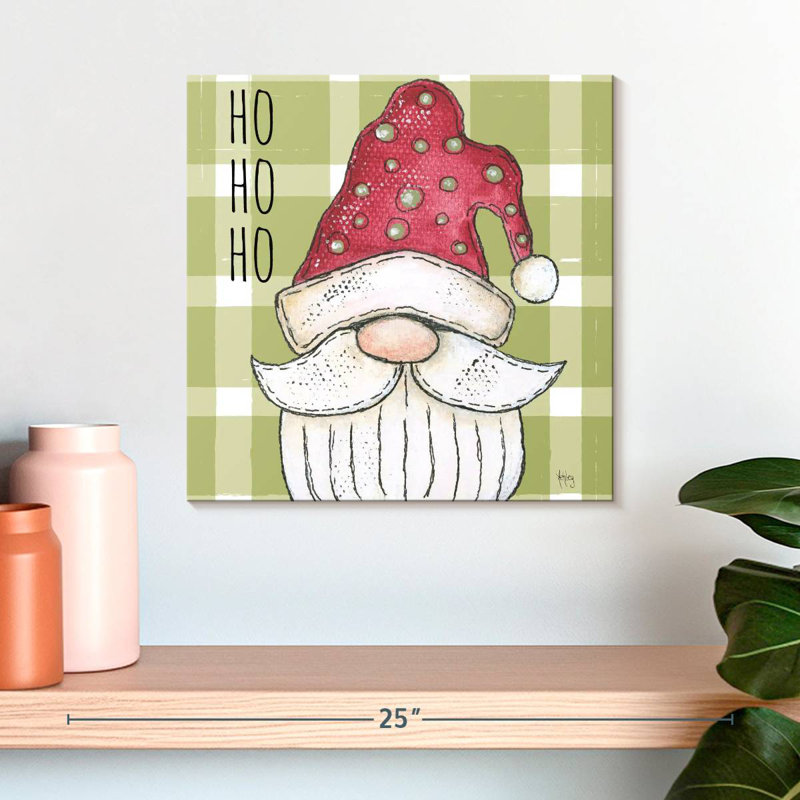 Lelend Santa Gnome, 16" H x 16" W