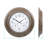 Aerick 21 in. Outdoor Quartz Wall Clock with Illuminated Backlight