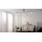 Davita Wrought Iron 3-Light Chandelier