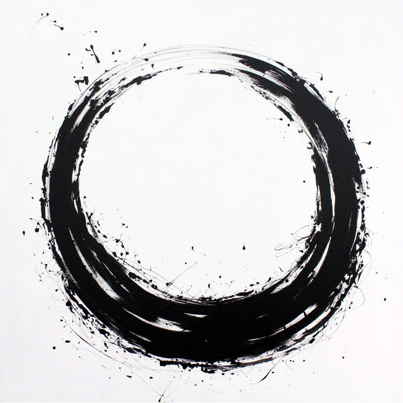 Waning - Peinture sur toile sans cadre
