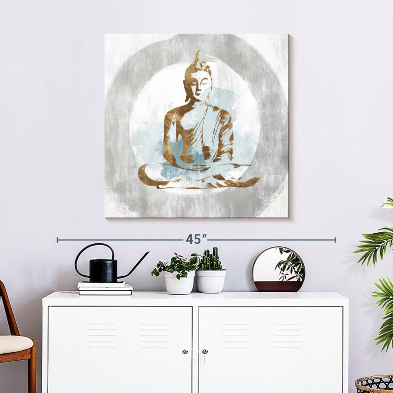 Leisha Buddhist II, 30" H x 30" W