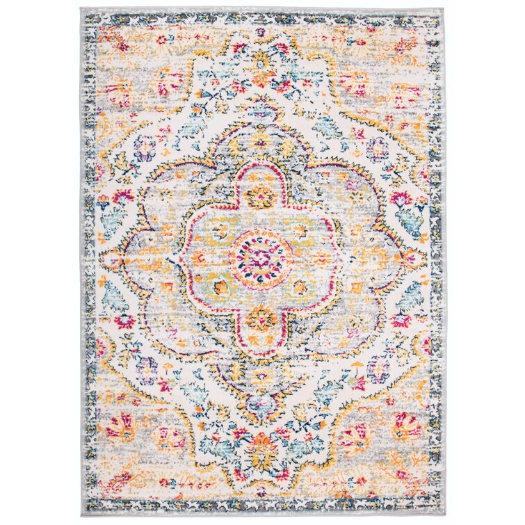 Noori Rug Webster Low-Pile Greg Rug - 7'10 x 10'0 - Blue/Ivory