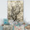 Arbre de Basswood noir rétro - art mural arbre