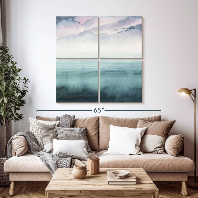 Avery Dusk On The Bay II, 45'' H x 45'' W