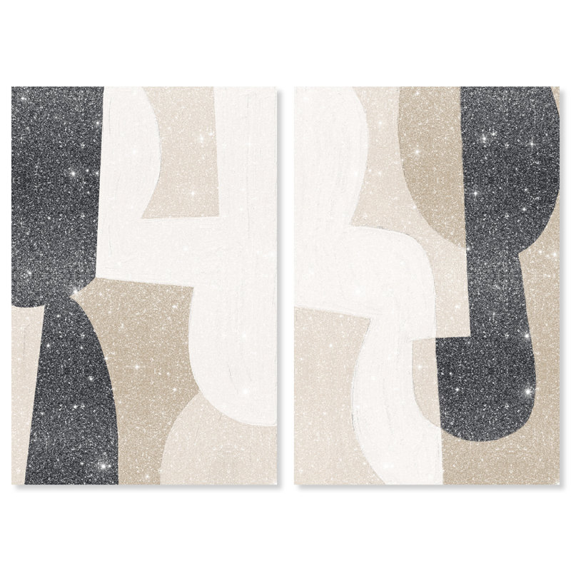 El Modernista Set Set by Oliver Gal, 24"H x 36"W, Gallery Wrapped