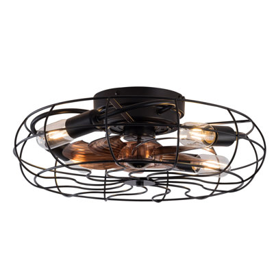 Nouveau ventilateur de plafond de 19 pouces avec moteur à courant continu réversible à 8 vitesses et 8 pales pour chambre à coucher