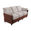 77" Wide 3 Seater Modern Soft Upholstered Power Reclining Sofa with USB for Living Room-531040664