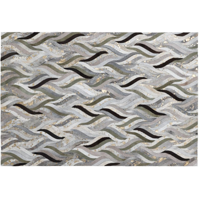 HANDPICKED BY ART HIDE Cowhide Abstract Indoor Rug