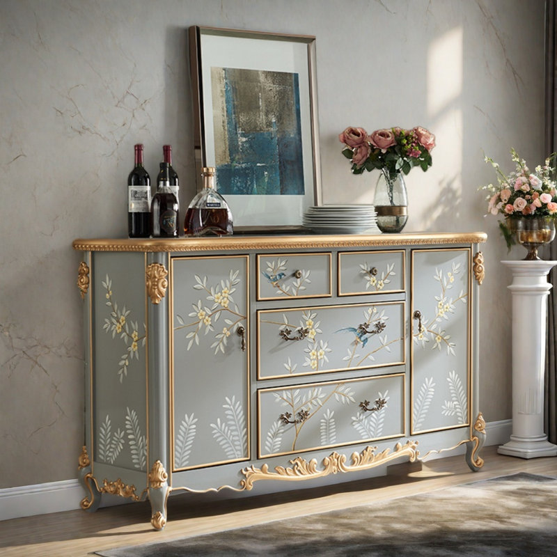 Buffets rétro en bois peint de luxe rétro