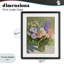 «Mixed Roses & Lilacs Bouquet», reproduction imprimée sous verre, conception de The Prints Vibe-472638750-472638749