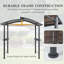 2.4 x 1.5 m BBQ Grill Gazebo