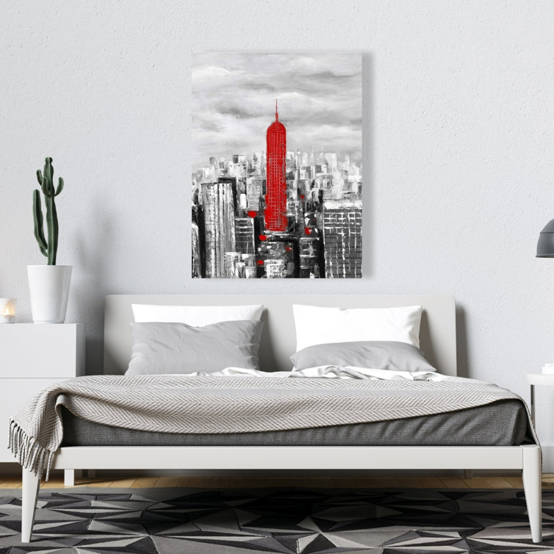 Toile Empire State Building | Décoration de salon New York