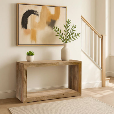 Console en bois massif Alberry