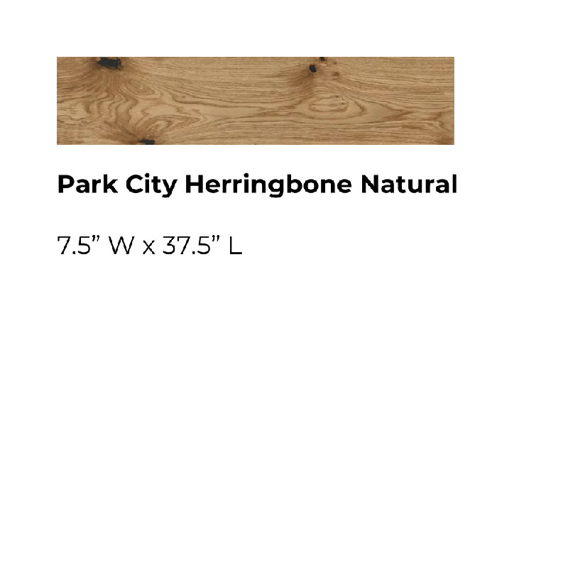 Parquet en chêne d'ingénierie Latitude Park City, Naturel