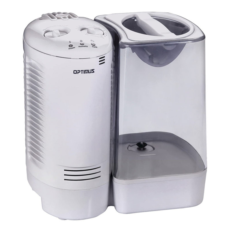Humidificateur à vapeur chaude à débit de 3,0 gallons avec système d'évacuation de la vapeur