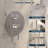 Calder Dual Function Complete Shower System with Rough-in Valve-98287152