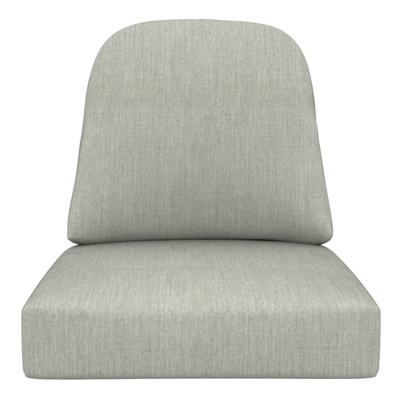 Sunbrella Outdoor Cushion Seat/Back, Replacement Cushion for Outdoor Furniture, Canvas Granite