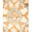 Tapis unique en laine noué à la main éclectique Goldbach - brun / beige / bleu, 8 pi 1 po x 9 pi 8 po Goldbach