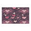 Tapis rose tressé à motif de cœurs de la Saint-Valentin-106464018