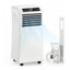 Climatiseur portatif blanc 10 000 BTU Unité de refroidissement mobile pour les pièces jusqu'à 441 pieds carrés Pi.