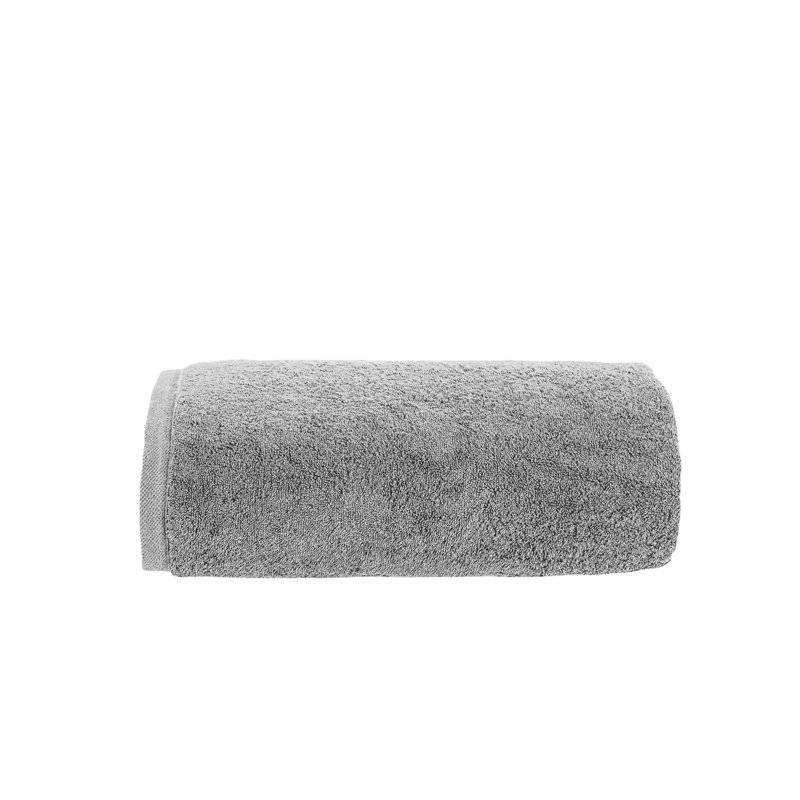 Drap de bain en coton turc Benslimane% 100, Quickdry, Argent