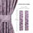  Finklea Floral Pattern Polyester Light Filtering/Room Darkening Rod Pocket Curtain Panels-567929290-567929266