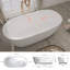Baignoire de trempage autoportante en résine 63 po-106911487