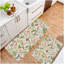 Ensemble de 2 tapis de cuisine Botanical Animal