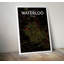 Waterloo City Map - No Frame Print-1269134049
