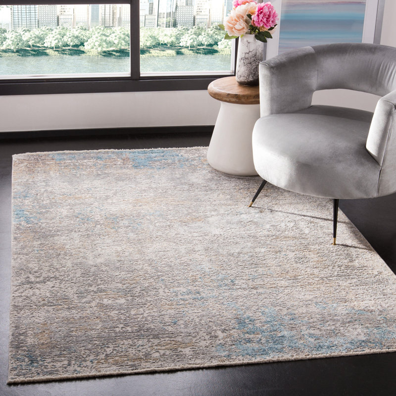 Stonegate Abstract Viscose Area Rug, Runner 61 x 213 cm