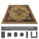 Wayne Machine Woven Beige/Brown Indoor Rug