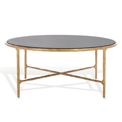 Evelynn 36" Genuine Marble Coffee Table