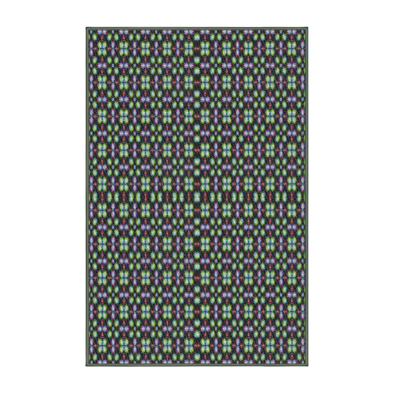 Ramer Geometric Indoor Rug, Rectangle 5' x 7'
