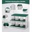 6 Compartment Chicken Nesting Box, Chicken Laying Boxes to Protect Eggs, Easy to Clean & Install-1639953516