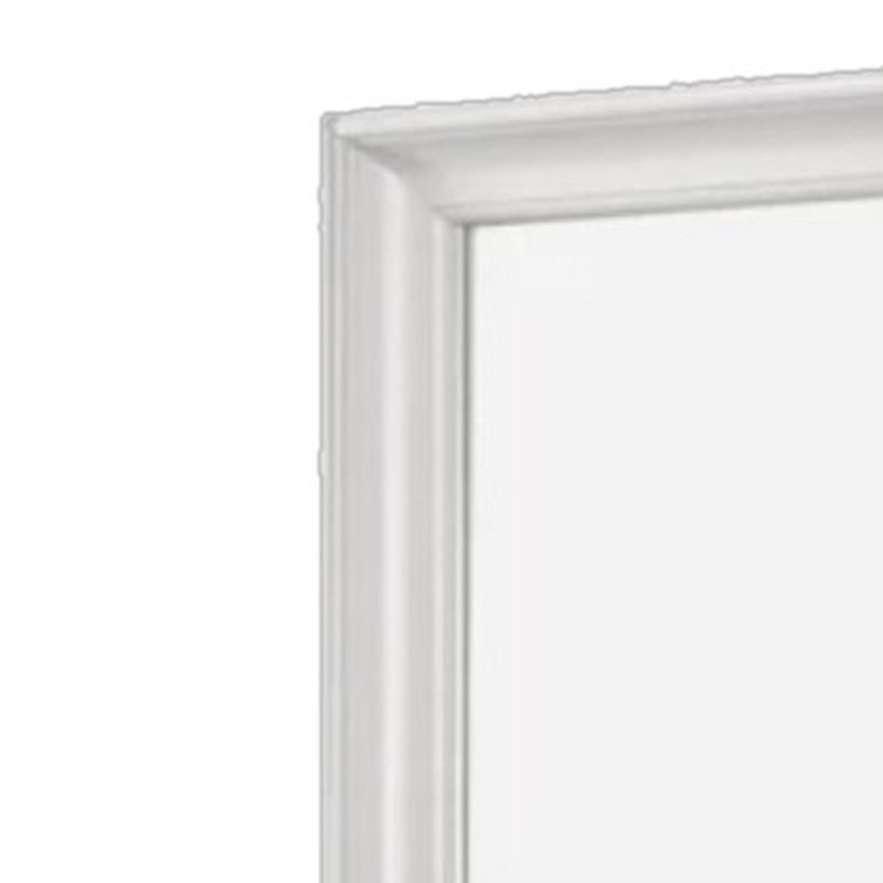Miroir carré blanc
