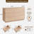 52''W Modern Double Dresser, Wood Chest of 6 Drawers-285159360
