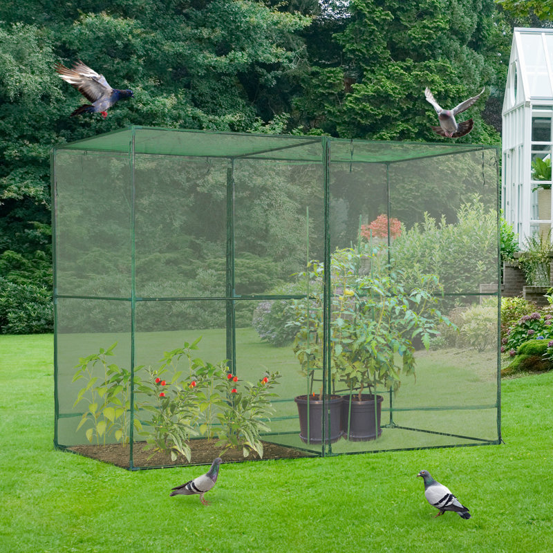Aoodor Crop Cage Plant Protection Tent, 72" H x 96" W x 48" D