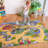 Harry Potter Wizarding World Activity Educational Learning Game Non Slip Kids Rug Classroom Playroom-70614701
