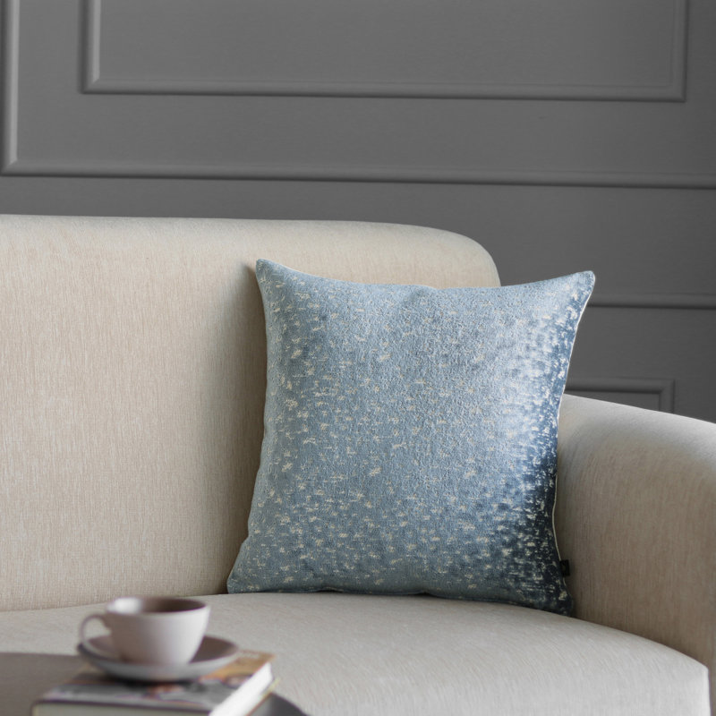 Housse de coussin Sky Velvets, Bleu