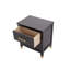 Pratts 50cm W Solid + Manufactured Wood Bedside Table-1609745861