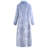 Hursel Fleece Mid-Calf Bathrobe with Pockets-1296247171-1296247175