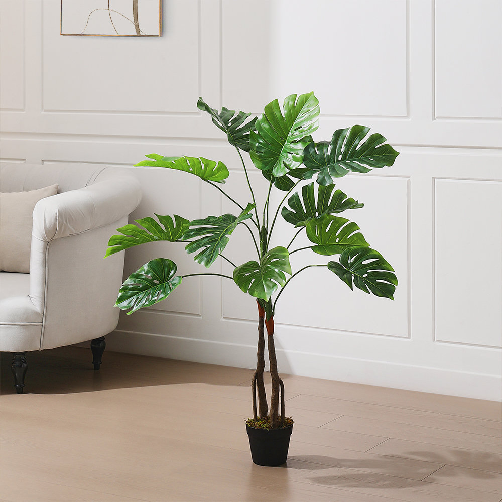 Faux Plant in Nursery Pot
