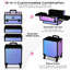 Organisateur de maquillage en aluminium-408905780