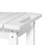 Banc de douche intérieur / extérieur en PEHD avec poignées, tablette de rangement et pieds antidérapants-1903076392