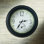 Taylor 14 in. Indoor/Outdoor Round Dial Clock with Thermometer