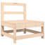 66cm Wide Straight Wood Patio Sofa