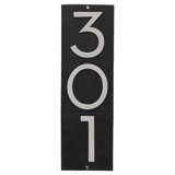 Floating 1-Line Wall Address Plaque