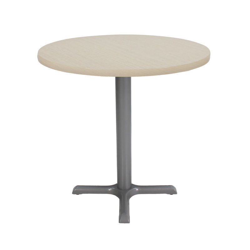Table de pause ronde 30 po L, Sable, gris